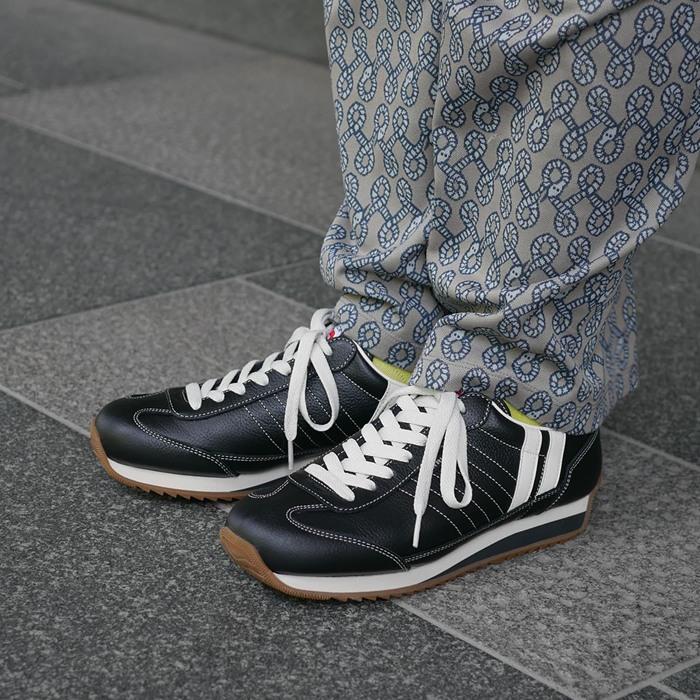 パトリック マラソン PATRICK MARATHON-L BLK メンズ スニーカー レディース レザースニーカー ローカット レザー 靴 日本製 国産 正規品 スポーツ ランニング |  | 13