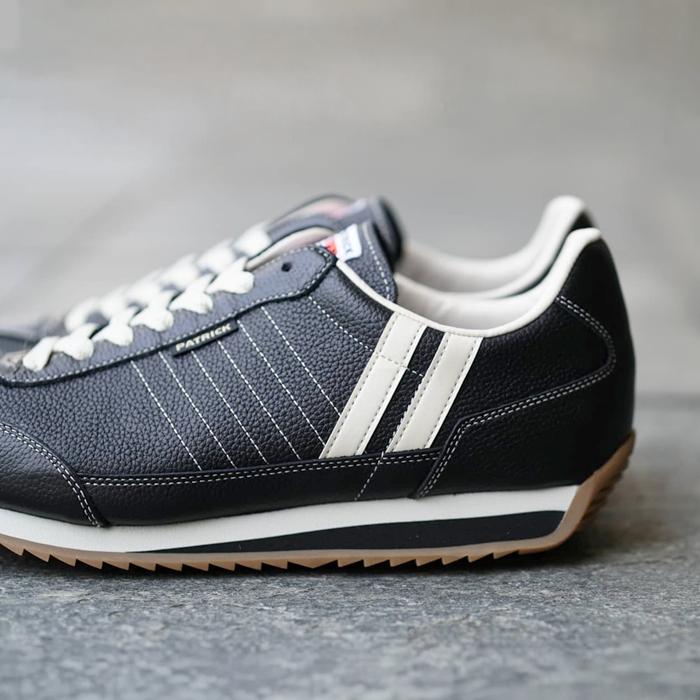 パトリック マラソン PATRICK MARATHON-L BLK メンズ スニーカー レディース レザースニーカー ローカット レザー 靴 日本製 国産 正規品 スポーツ ランニング |  | 03