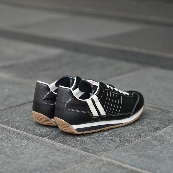 パトリック マラソン PATRICK MARATHON-L BLK メンズ スニーカー レディース レザースニーカー ローカット レザー 靴 日本製 国産 正規品 スポーツ ランニング |  | 04