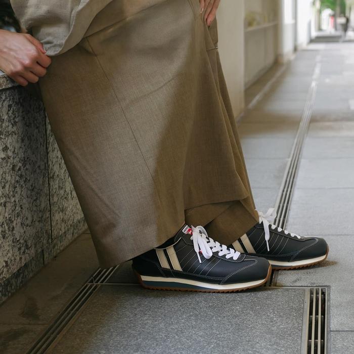 パトリック マラソン PATRICK MARATHON-L NVY メンズ スニーカー レディース レザースニーカー ローカット レザー 靴 日本製 国産 正規品 スポーツ ランニング |  | 12