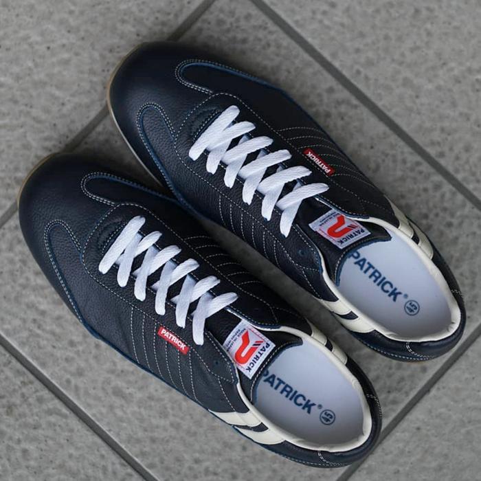 パトリック マラソン PATRICK MARATHON-L NVY メンズ スニーカー レディース レザースニーカー ローカット レザー 靴 日本製 国産 正規品 スポーツ ランニング |  | 02