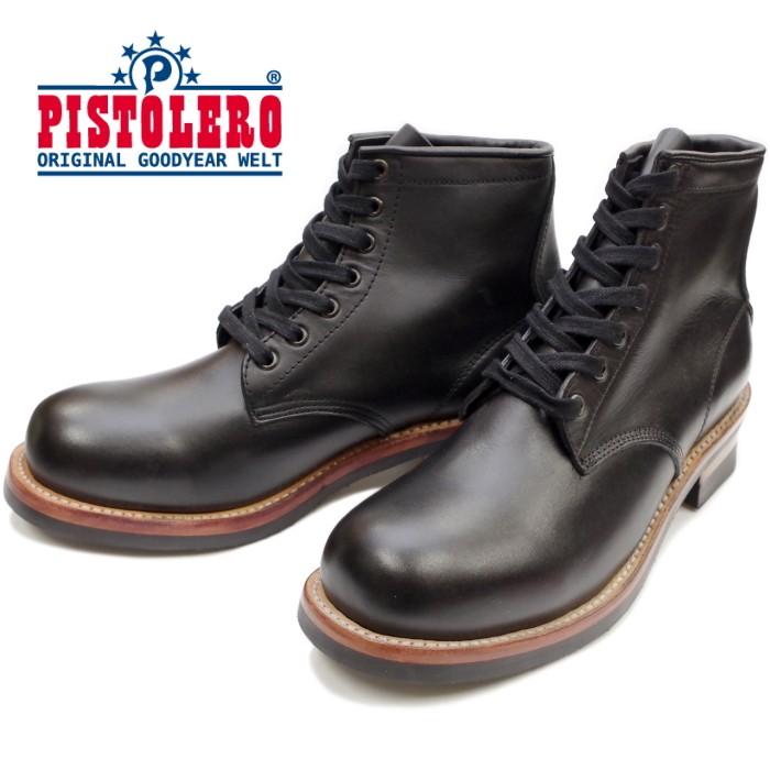 PISTOLERO（ピストレロ） ○○ピストレロ プレーントゥブーツ 120-01