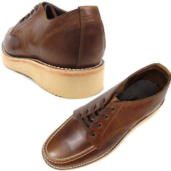 PISTOLERO ピストレロ オックスフォード モック シューズ OXFORD MOC SHOE 113-02 ブラウン メキシコ製 メンズ Men's｜footmonkey｜03