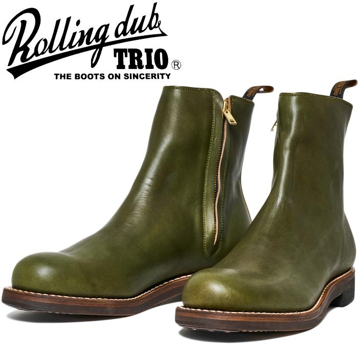 ROLLING DUB TRIO CASPER HORSEHIDE GREEN ローリングダブトリオ ROLLING DUB TRIO CASPER HORSEHIDE GREEN ローリングダブトリオ