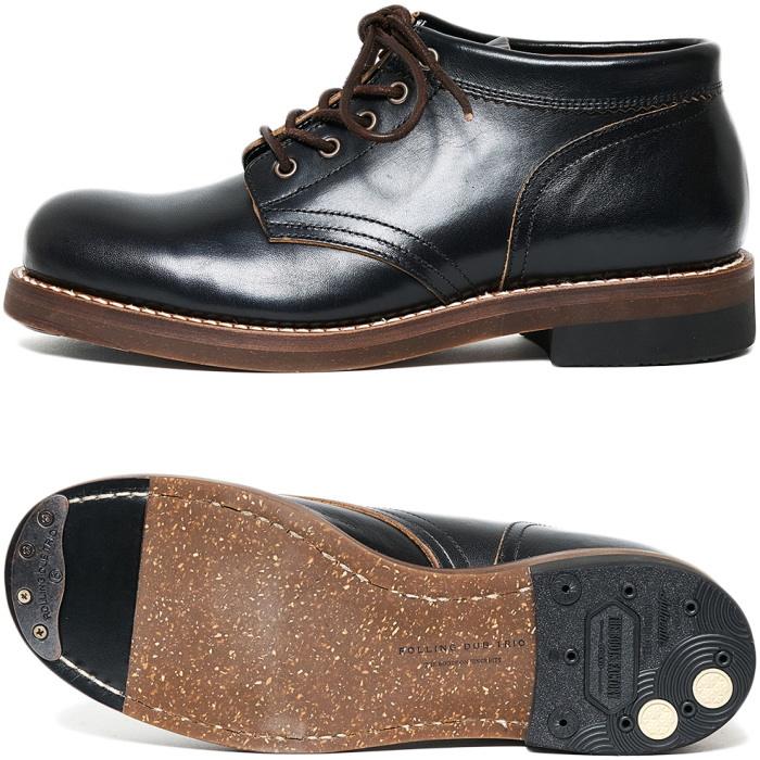 ROLLING DUB TRIO COUPEN HORSEHIDE BLACK ローリングダブトリオ ROLLING DUB TRIO COUPEN HORSEHIDE BLACK ローリングダブトリオ