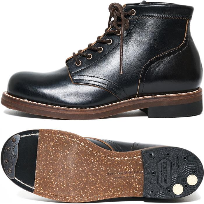 ROLLING DUB TRIO COUPEN 7 HORSEHIDE BLACK ローリングダブトリオ