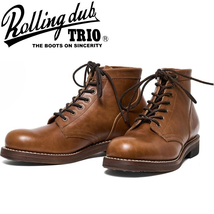 ROLLING DUB TRIO COUPEN 7 HORSEHIDE BROWN ローリングダブトリオ