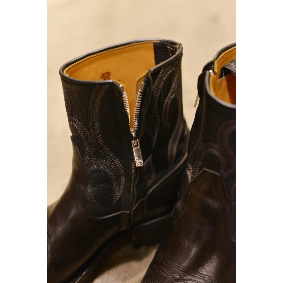 ROLLING DUB TRIO LORO ZIP BLACK STUDS BY METAL JACKET ローリング