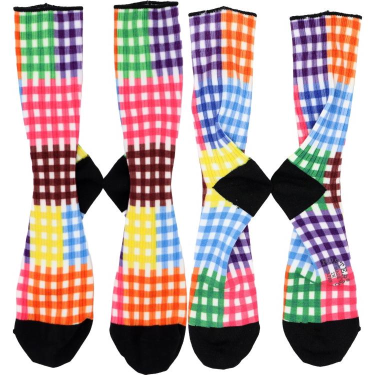 チェックの靴下 ロスターソックス チェッカード ROSTER SOX Checkered RS-501 チェック