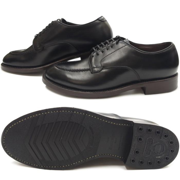 ○○ラッドシューズ RUTT SHOES SPLIT V-TIP OXFORD 9052 ブラック