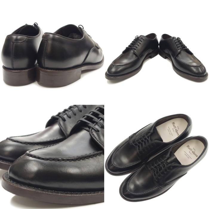 ○○ラッドシューズ RUTT SHOES SPLIT V-TIP OXFORD 9052 ブラック