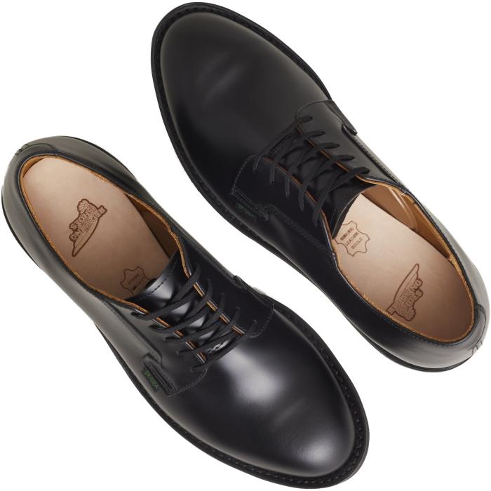 25.5 レッドウィング ポストマン 101 ブラック/シャパラル RED WING SHOES レッドウィング 101 POSTMAN OXFORD ポストマン
