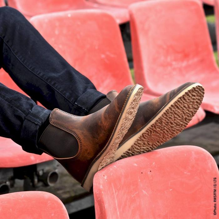 レッドウィング ウィークエンダー RED WING 3128 WEEKENDER CHELSEA Copper Rough & Tough カッパー ラフアンドタフ サイドゴアブーツ チェルシーブーツの画像
