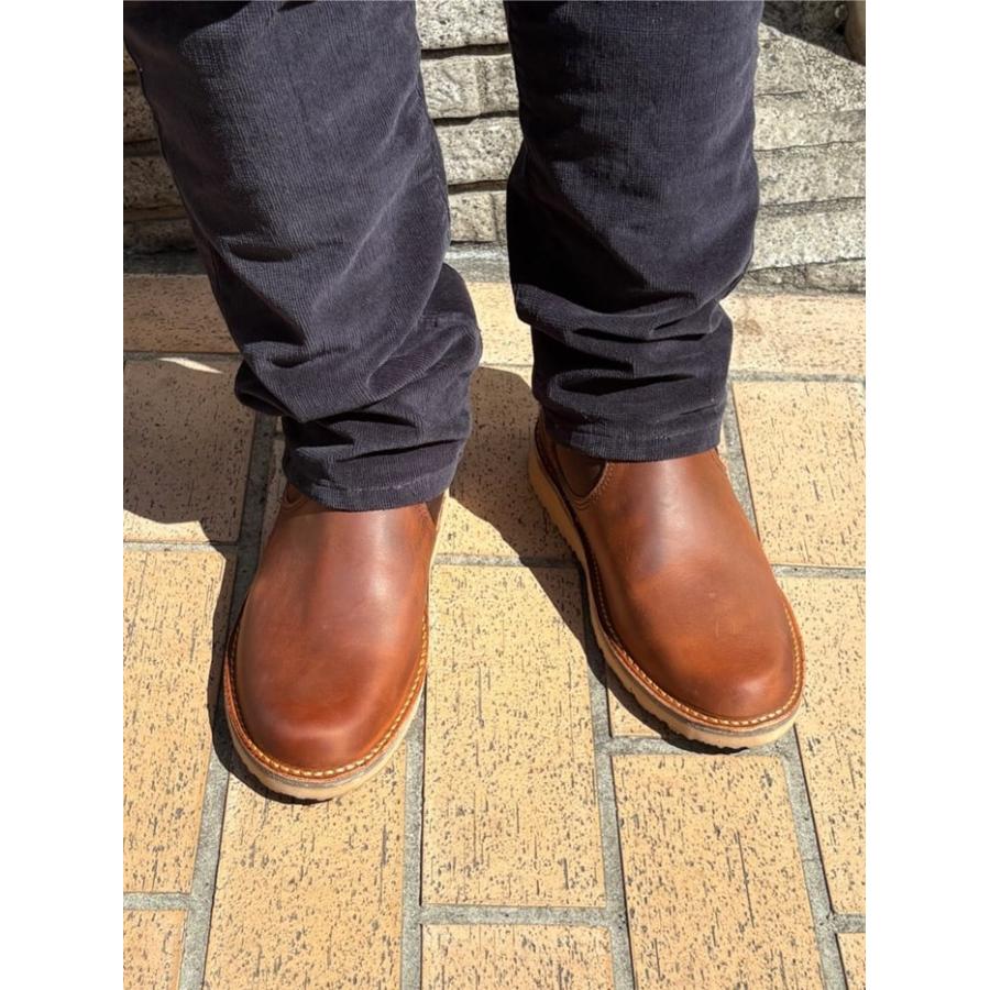 レッドウィング ウィークエンダー RED WING 3128 WEEKENDER CHELSEA Copper Rough & Tough カッパー ラフアンドタフ サイドゴアブーツ チェルシーブーツの画像