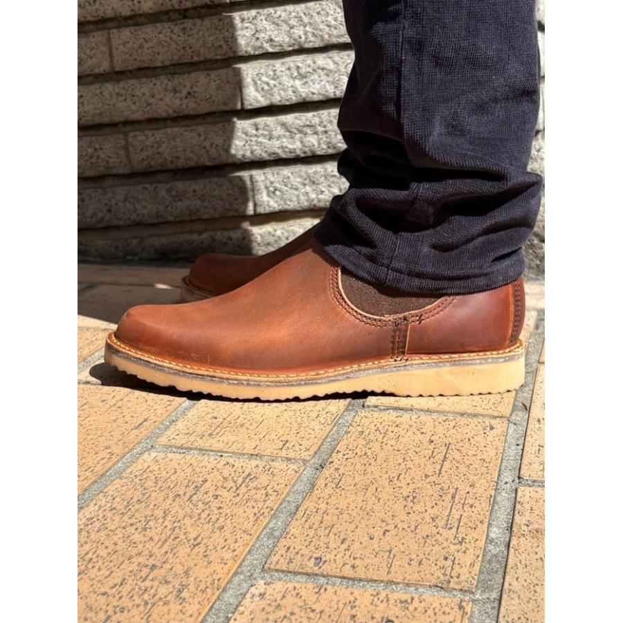 レッドウィング ウィークエンダー RED WING 3128 WEEKENDER CHELSEA Copper Rough & Tough カッパー ラフアンドタフ サイドゴアブーツ チェルシーブーツの画像