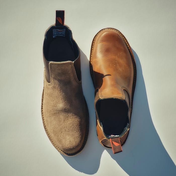 レッドウィング ウィークエンダー RED WING 3128 WEEKENDER CHELSEA Copper Rough & Tough カッパー ラフアンドタフ サイドゴアブーツ チェルシーブーツの画像