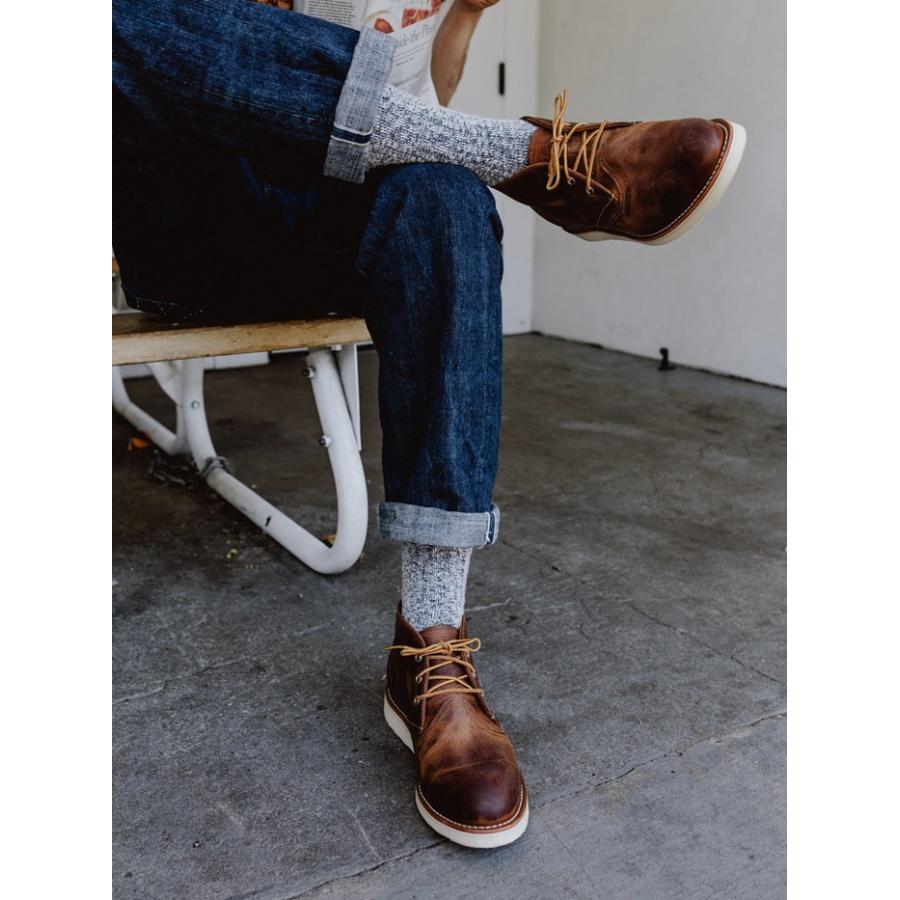 ☆海外限定☆レア！ レッドウィング 3146 チャッカブーツ 27.0 ネイビー レッドウィング ワークチャッカ RED WING 3137 WORK CHUKKA Copper