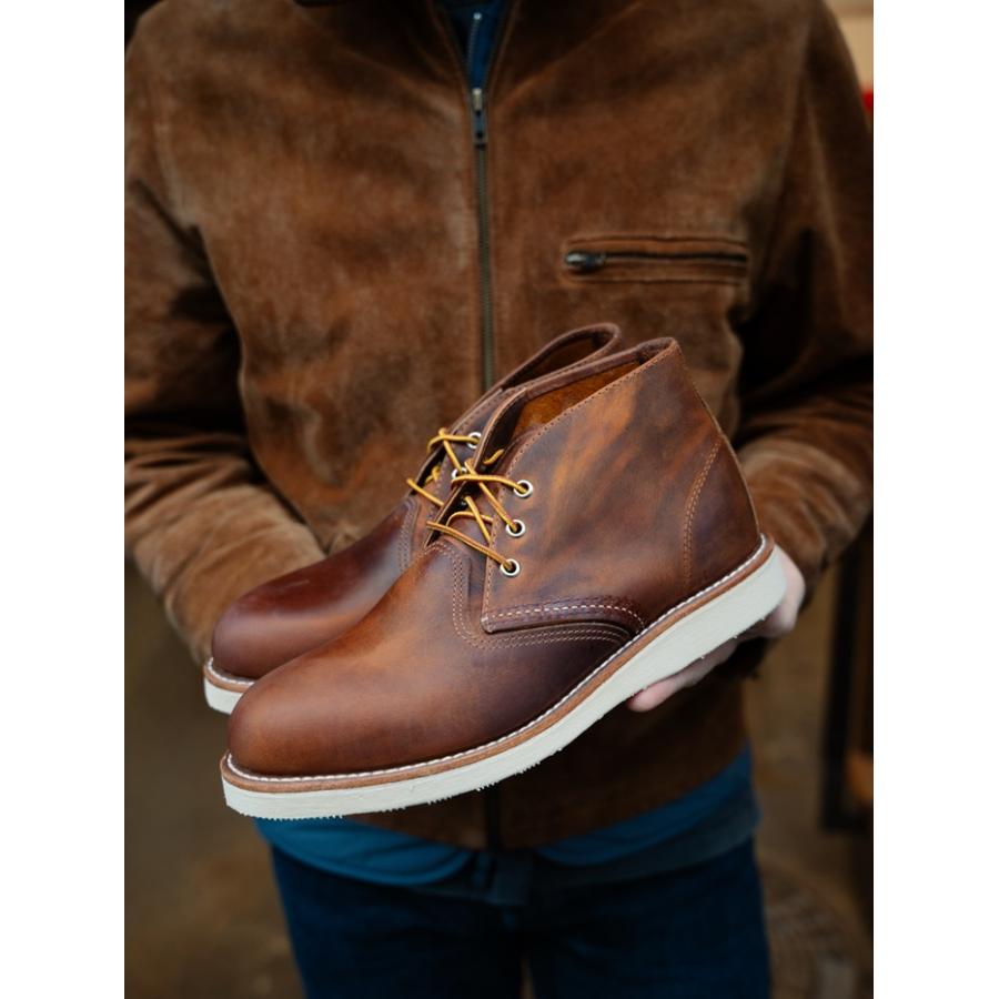 レッドウィング ワークチャッカ RED WING 3137 WORK CHUKKA Copper