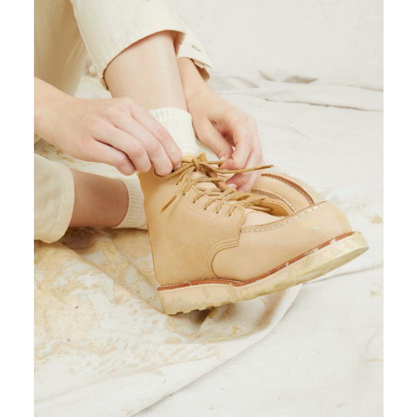 Red Wingブーツ ベージュ 中古・古着通販】RED WING (レッドウィング) ブーツ ベージュ