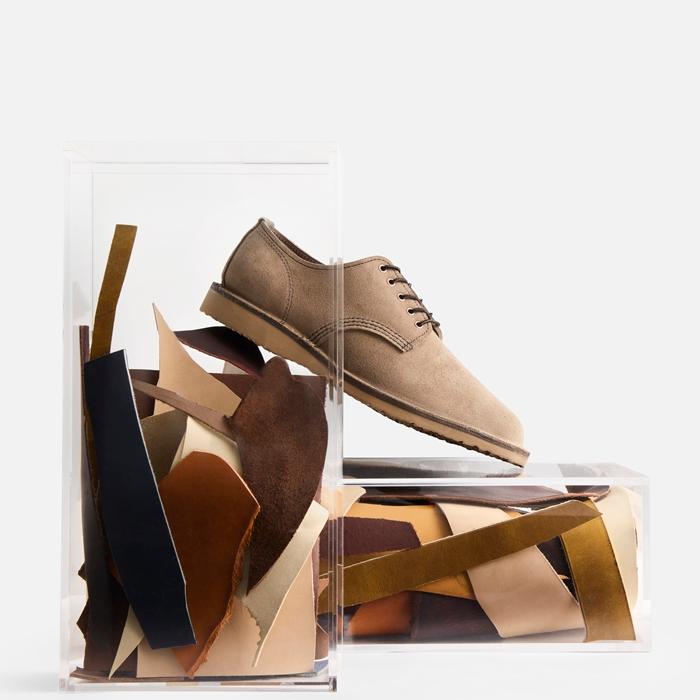 レッドウィング ウィークエンダー RED WING 3318 WEEKENDER OXFORD WHITE SANDSTONE MOHAVE サンドストーン モハヴェ オックスフォード デザートブーツの画像