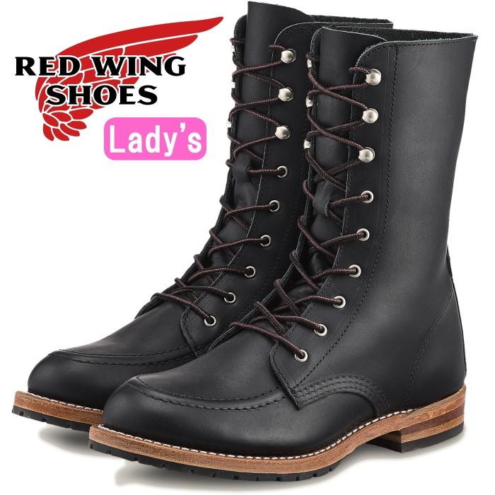 レッドウィング ブーツ レディース 本革 RED WING 3430 ［Black