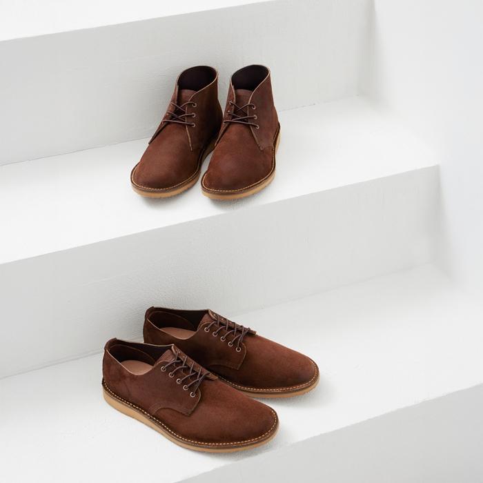 レッドウィング 3606 ウィークエンダー オックスフォード レザー シューズ Men's Weekender Oxford in Chocolate Muleskinner Leather 3606