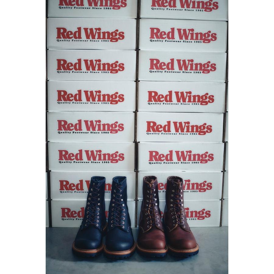 レッドウィング ロガーブーツ RED WING 4501 Black Oil Slick 8-INCH