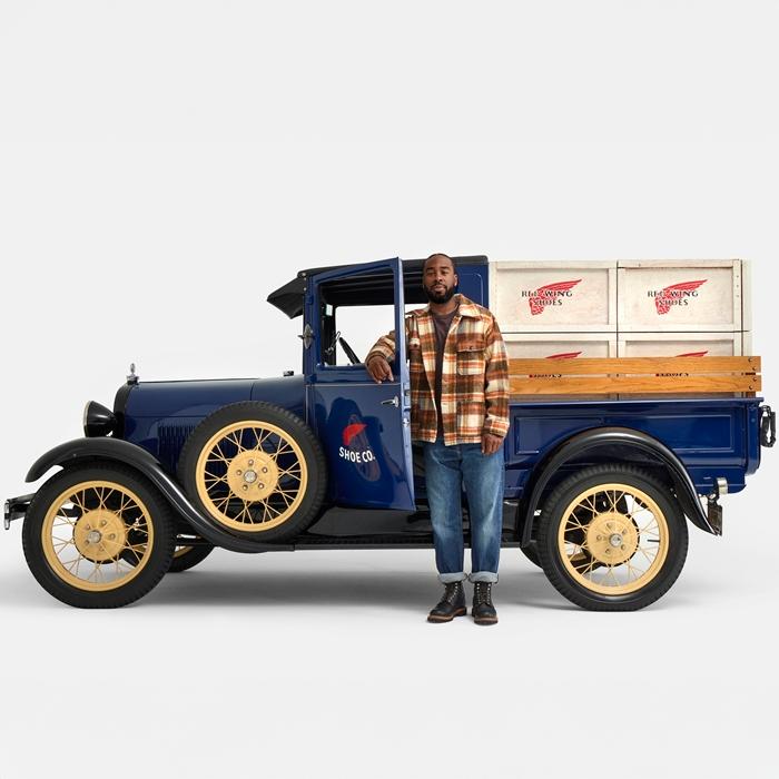 レッドウィング ロガーブーツ RED WING 4501 Black Oil Slick 8-INCH