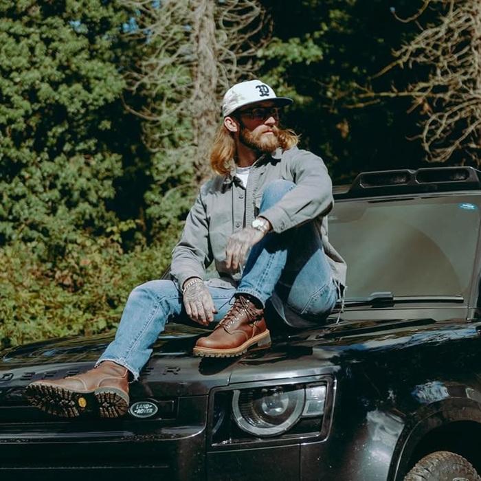 レッドウィング ロガーブーツ RED WING 4585 Briar Oil Slick 8-INCH LOGGER ブライアー オイルスリック ロガー ブーツ メンズ ワークブーツ レースアップブーツの画像