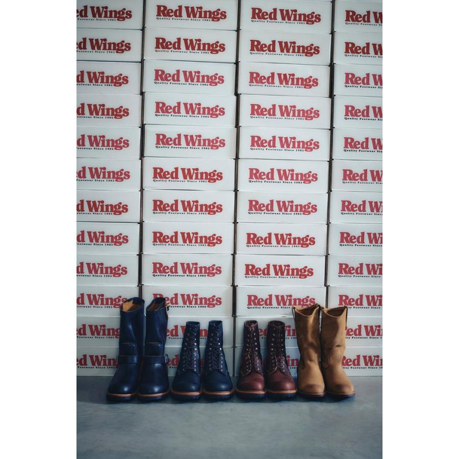 レッドウィング ロガーブーツ RED WING 4585 Briar Oil Slick 8-INCH LOGGER ブライアー オイルスリック ロガー ブーツ メンズ ワークブーツ レースアップブーツの画像