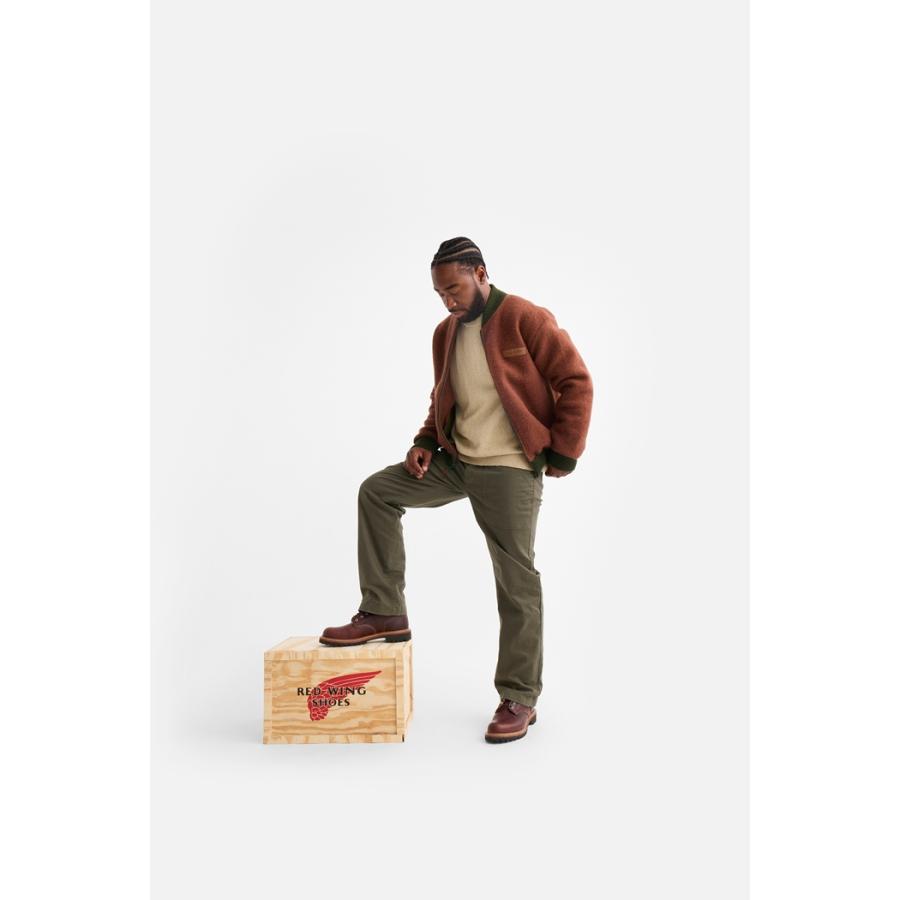 レッドウィング ロガーブーツ RED WING 4585 Briar Oil Slick 8-INCH LOGGER ブライアー オイルスリック ロガー ブーツ メンズ ワークブーツ レースアップブーツの画像