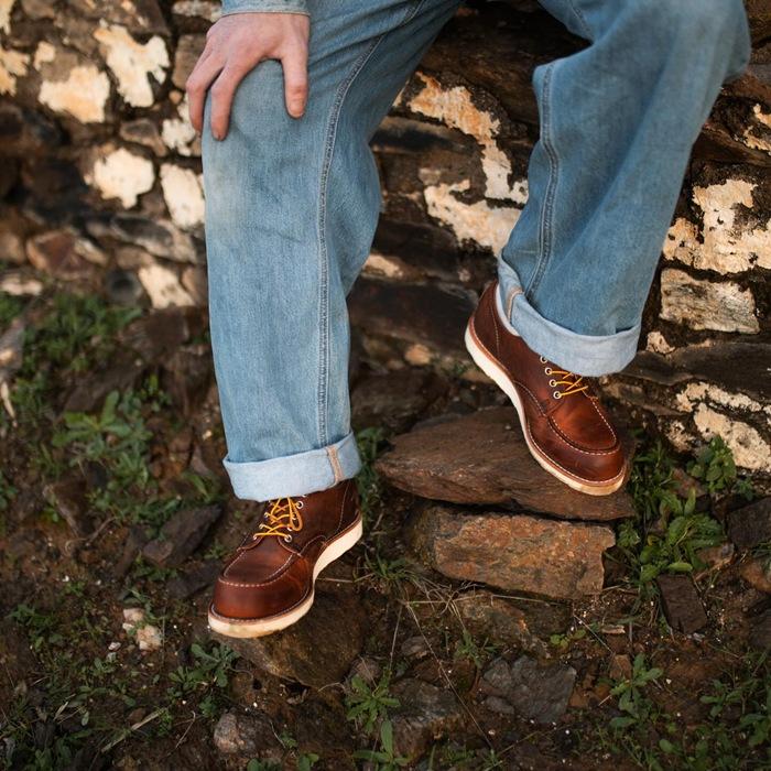 レッドウィング ワークオックスフォード RED WING 8077 Copper Rough