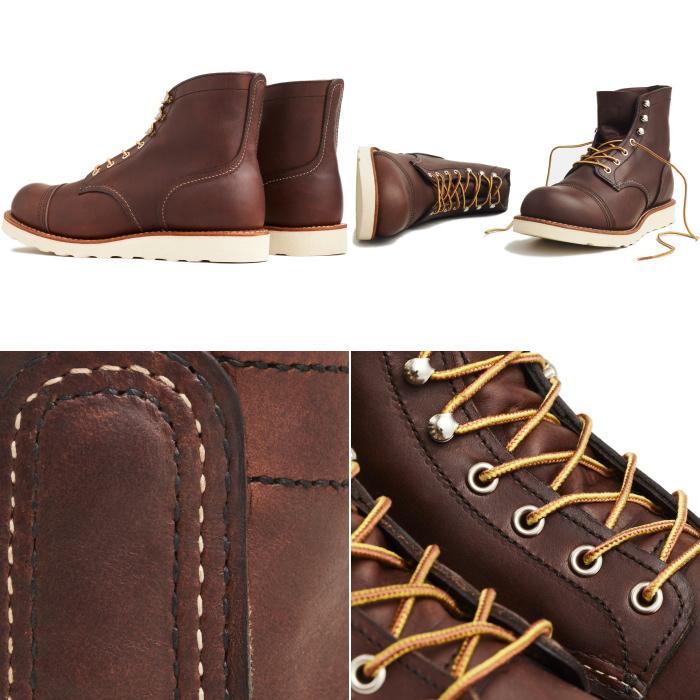 レッドウィング アイアンレンジャー 正規品 RED WING 8088 ［Amber "Harness"］ IRON RANGER TRACTION TRED アンバー ハーネス ブーツ メンズ 本革の画像