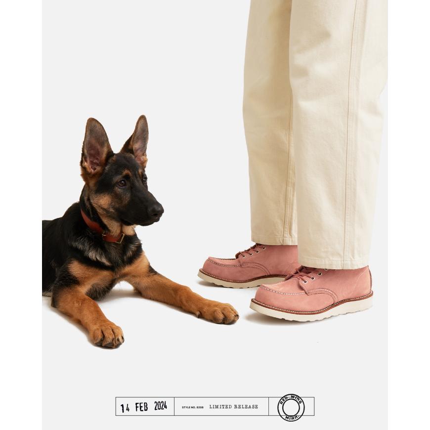 レッドウィング アイリッシュセッター 正規品 RED WING 8208 ［Dusty Rose "Abilene"］ 6" CLASSIC MOC ダスティー ローズ アビレーン クラシック モックの画像