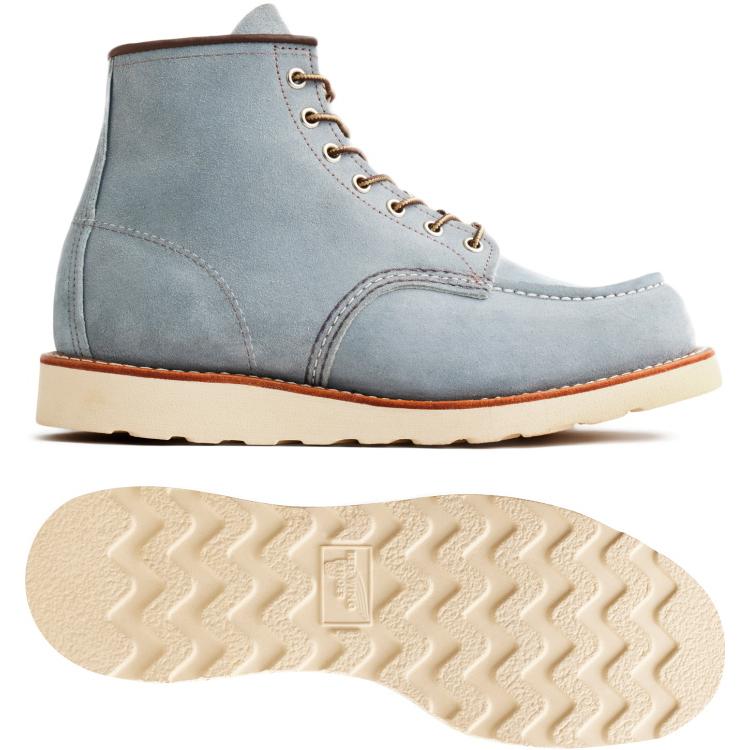 Redwing CLASSIC MOC #8800モック ダスティーブルー Red Wing Heritage Classic Moc 8800 - Dusty Blue Abilene