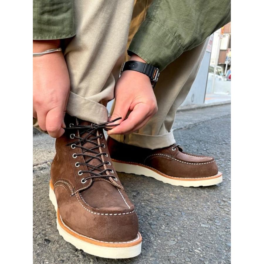 レッドウィング アイリッシュセッター RED WING 8836 Chocolate Muleskinner 6" CLASSIC MOC チョコレート ミュールスキナー クラシック モック ブーツ メンズの画像