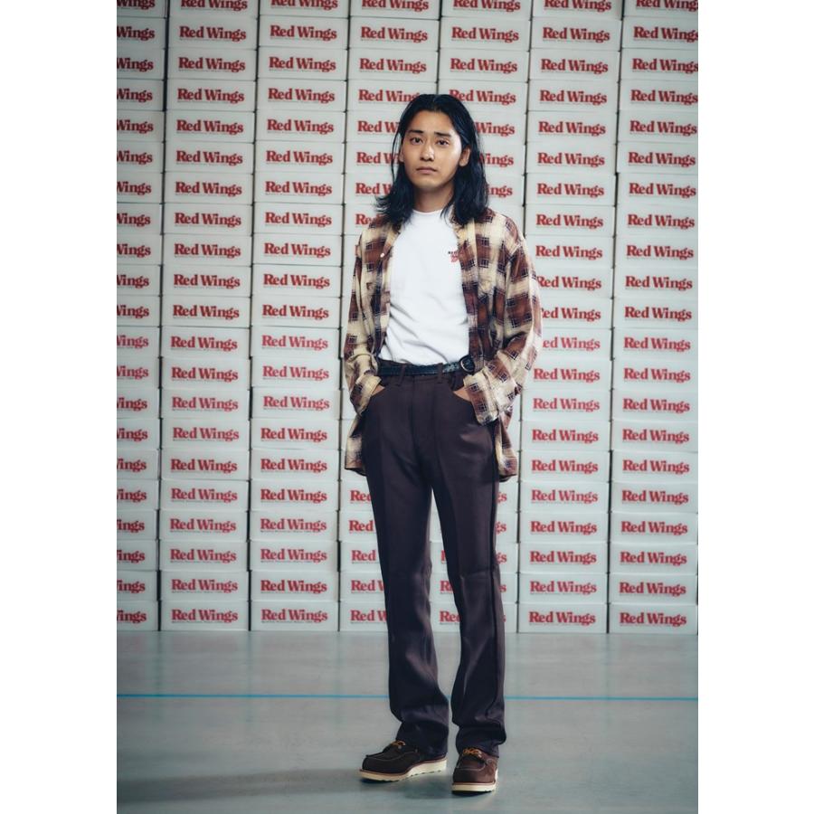 レッドウィング アイリッシュセッター RED WING 8836 Chocolate Muleskinner 6" CLASSIC MOC チョコレート ミュールスキナー クラシック モック ブーツ メンズの画像