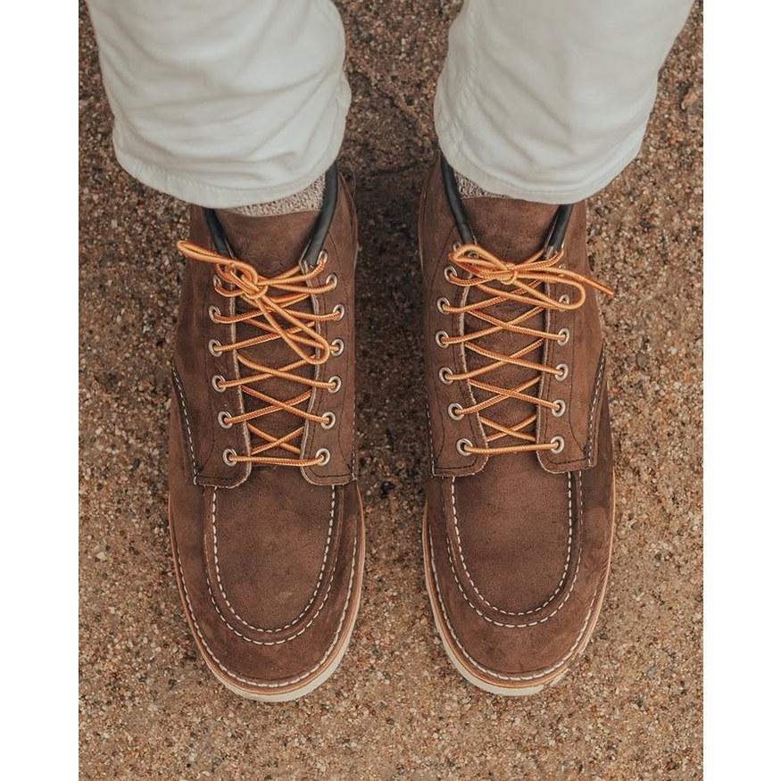 レッドウィング アイリッシュセッター RED WING 8836 Chocolate Muleskinner 6" CLASSIC MOC チョコレート ミュールスキナー クラシック モック ブーツ メンズの画像