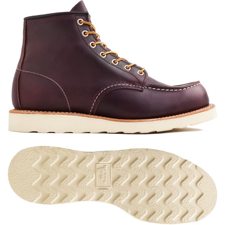 レッドウィング アイリッシュセッター 正規品 RED WING 8847 ［Black Cherry "Excalibur"］ 6" CLASSIC MOC ブラックチェリー エクスカリバー｜footmonkey｜03