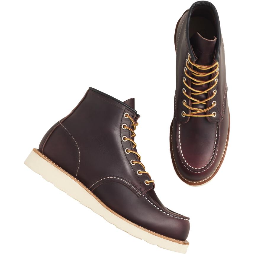 レッドウィング アイリッシュセッター 正規品 RED WING 8847 ［Black Cherry "Excalibur"］ 6" CLASSIC MOC ブラックチェリー エクスカリバー｜footmonkey｜04