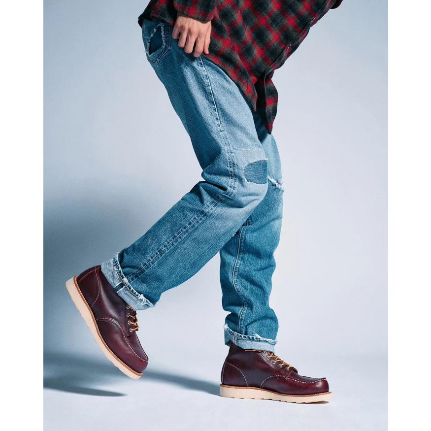 レッドウィング アイリッシュセッター 正規品 RED WING 8847 ［Black Cherry "Excalibur"］ 6" CLASSIC MOC ブラックチェリー エクスカリバー｜footmonkey｜10