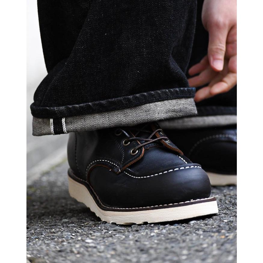 レッドウィング アイリッシュセッター RED WING 8849 Black Prairie 6" CLASSIC MOC ブラック プレーリー 茶芯 クラシック モック ブーツ メンズ 本革の画像