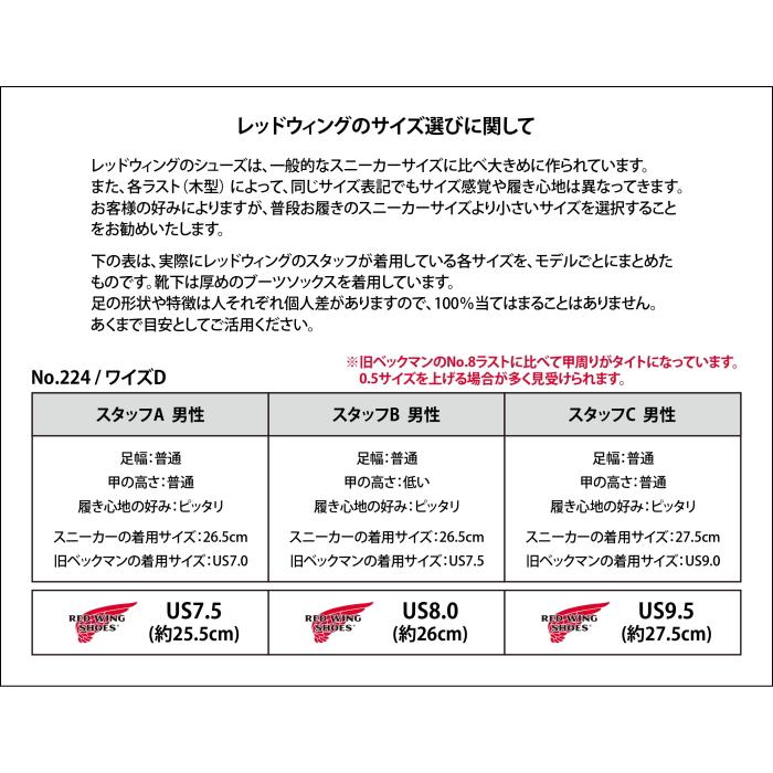 レッドウィング ベックマン 正規品 RED WING 9422 BECKMAN Cigar Excalibur シガー エクスカリバー ブーツ メンズ 本革 ビジネス ワークブーツの画像