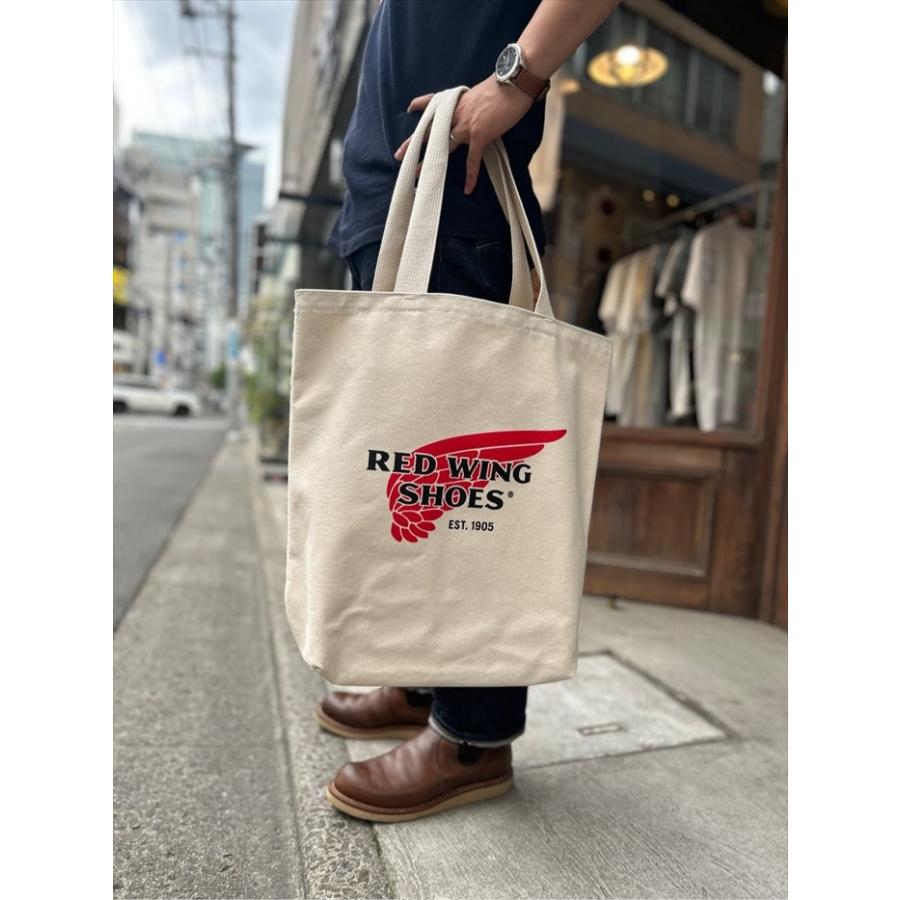 RED WING SHOES（レッドウィング） キャンバス トートバッグ 95069 RED