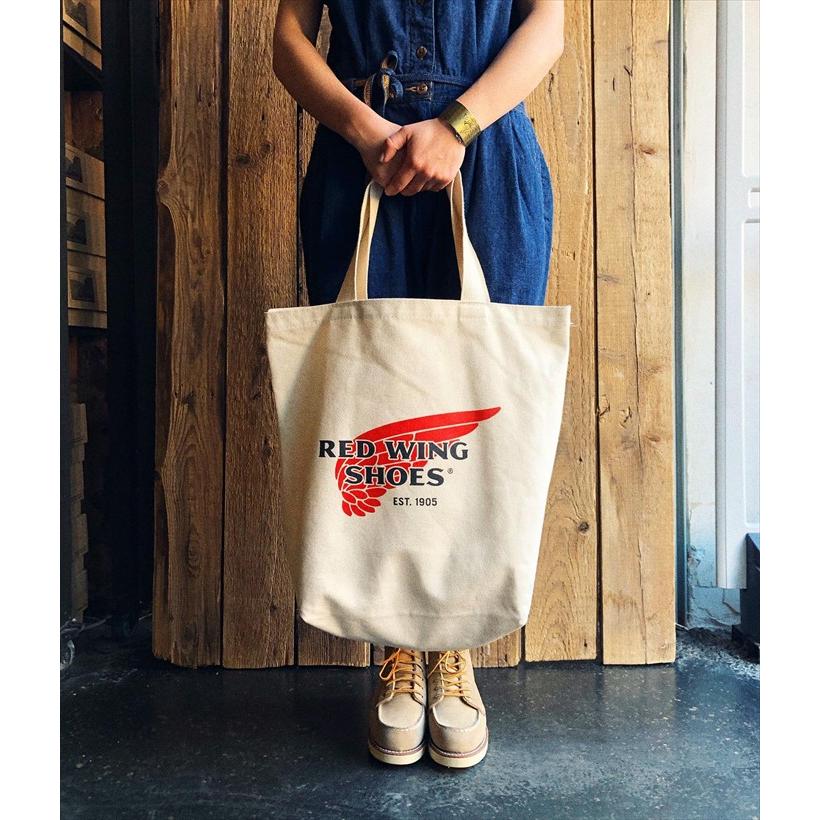 RED WING SHOES（レッドウィング） キャンバス トートバッグ 95069 RED