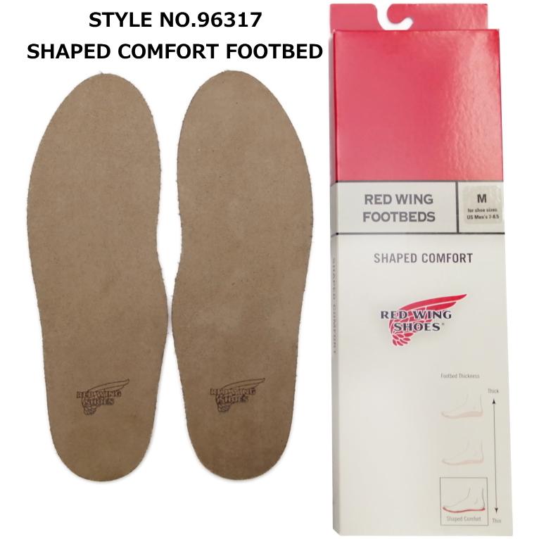 豆柴　1223 Red Wing Shaped Comfort Footbed 96317 - Red Wing London