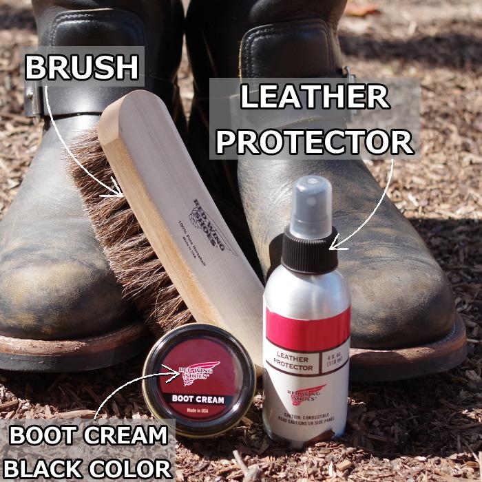 RED WING SHOES（レッドウィング） 茶芯モデル用補色して綺麗に楽しむ