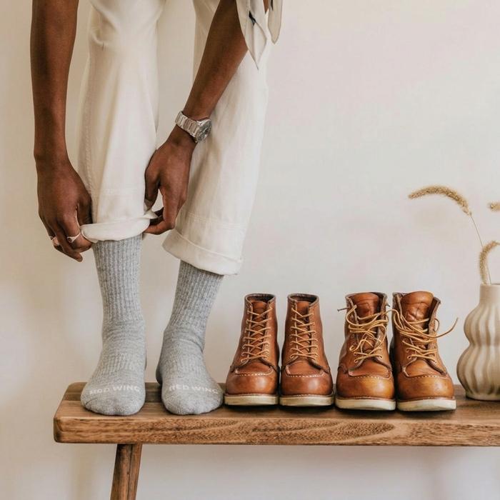レッドウィング ソックス RED WING 靴下 CUSHION CREW 国内正規品 純正