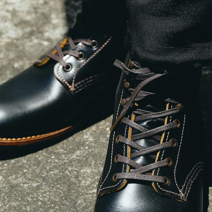 レッドウィング フラットワックスドレース RED WING FLAT WAXED LACES