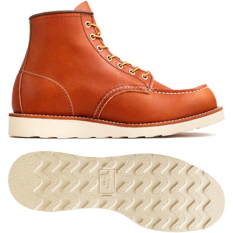 レッドウィング アイリッシュセッター 正規品 RED WING 875 ［Oro "Legacy"］ 6" CLASSIC MOC オロレガシー クラシック モック ブーツ メンズ 本革 ワークブーツ｜footmonkey｜02